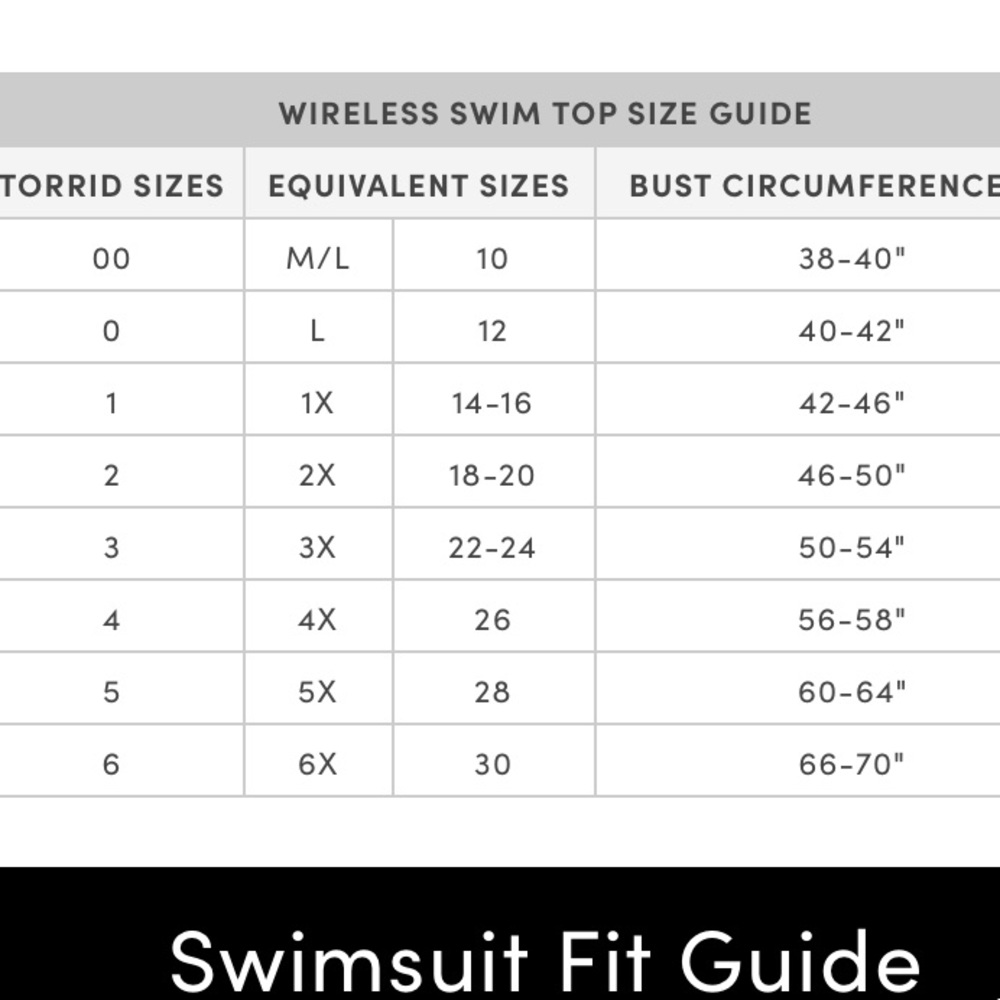 ❌SOLD❌TORRID WIRELESS SCOOP BIKINI TOP - Picture 8 of 8